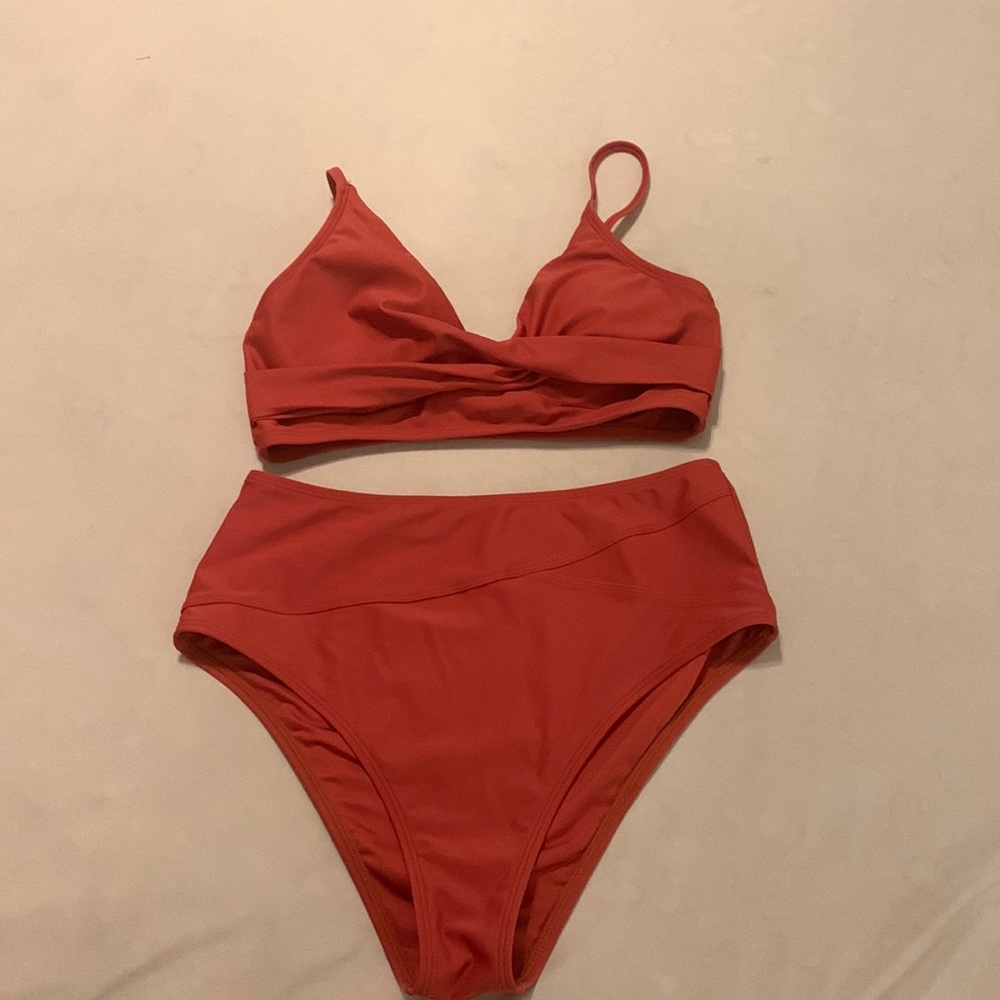Cupshe Twist high waist bikini